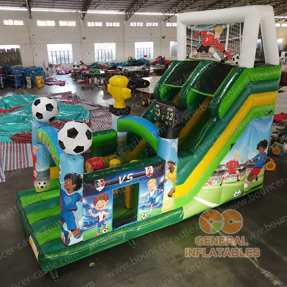 Football Inflatable Slide